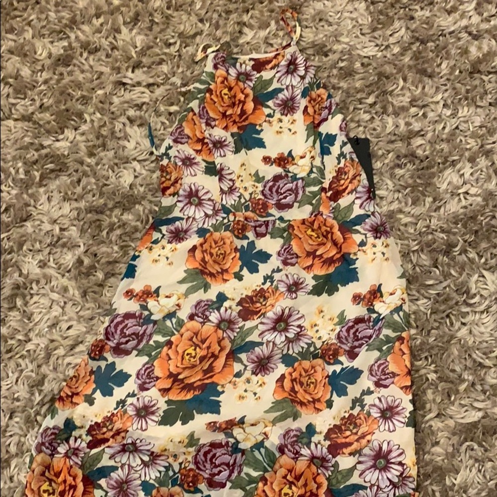 Maxi floral dress